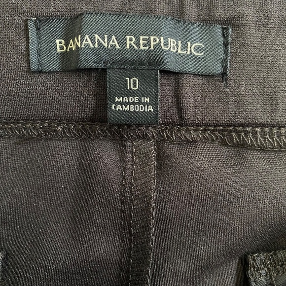 Banana Republic Ladies Ponte Pants, Straight Leg, Stretch, Brown, Size 10 NWT - Picture 7 of 15